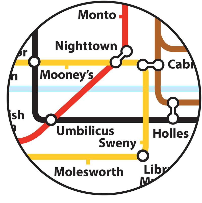 Detail of Molony's map