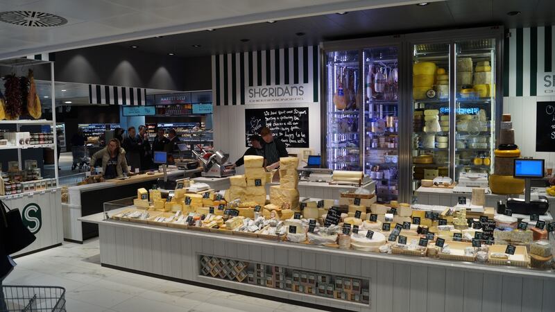 Sheridans Cheesemongers’ new counters  at Dunnes Stores, Cornelscourt.