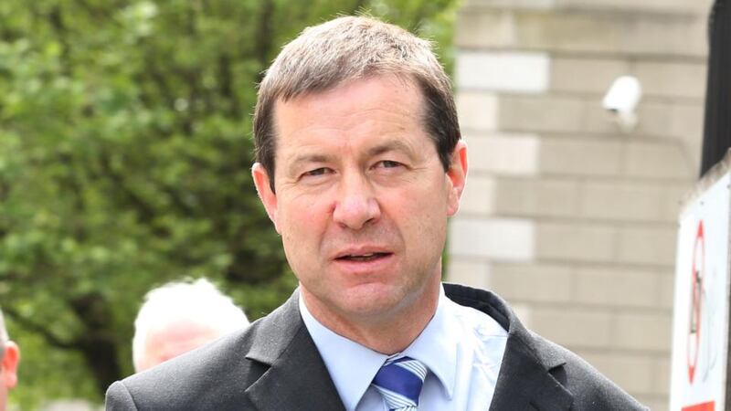 Noel Humphries after giving evidence in a High Court action for damage. Photograph: Collins/Courts