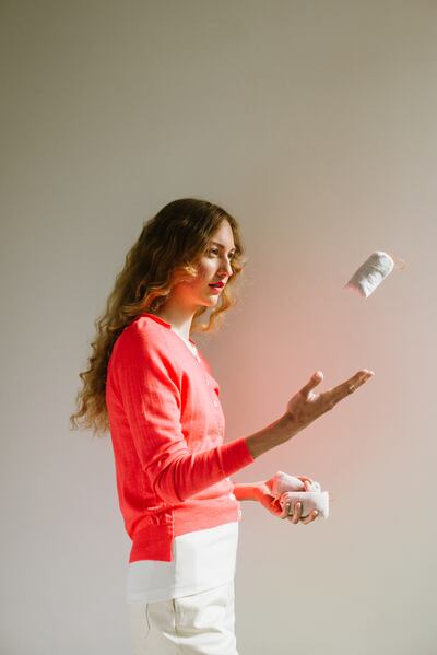 Candle cardigan €460 (tossing sandalwood anti moth bags)