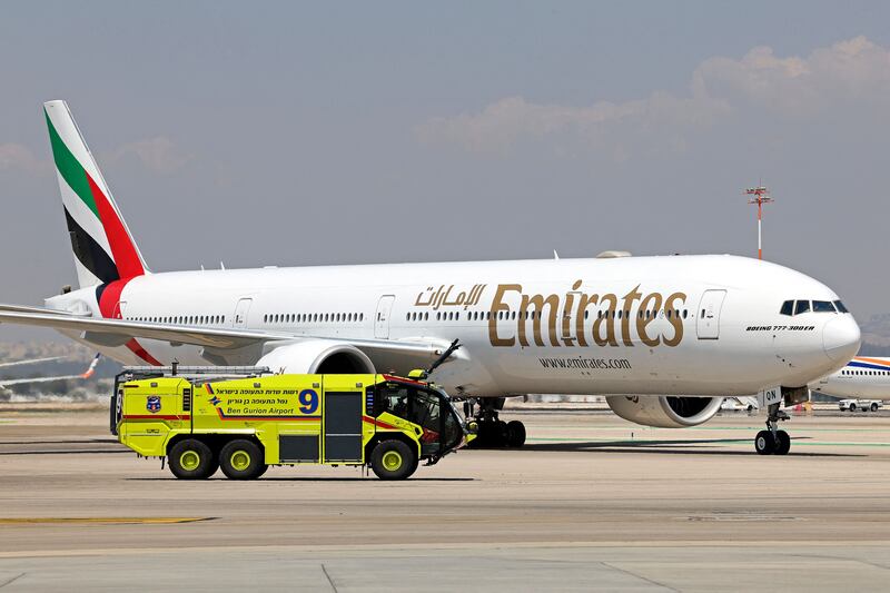 A spokeswoman for Emirates says Enda Corneille plans to focus on his position as chairman of the Joint Arab Irish Chamber of Commerce and his teaching roles with Dublin City University and the University of Limerick, where he lectures in aviation. Photograph: Jack Guez