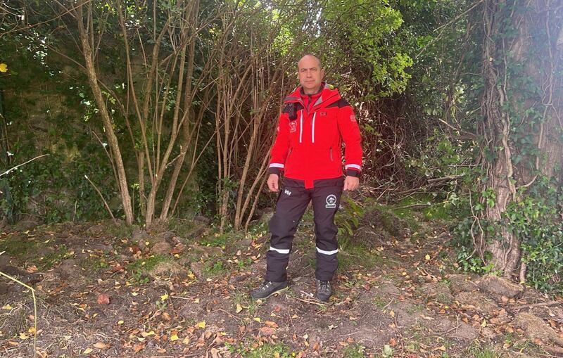 Gerry Condon of DWMRT is a rescuer with 35 years of experience