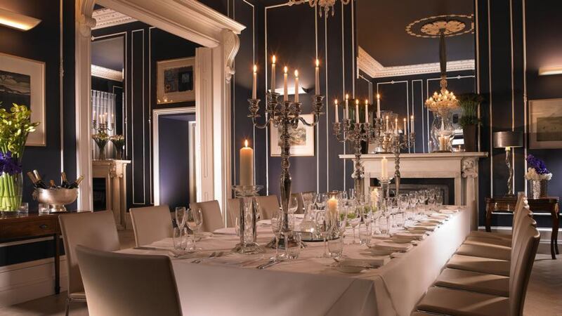 Private dining at 25 Fitzwilliam Place