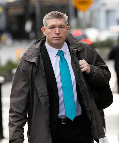 Dr Will Hutchinson, forensic scientist and fire investigator, set out to the inquests in January, what ensued once the fire was first seen in the west alcove on seats abutting the carpeted wall. Photograph: Gareth Chaney/Collins
