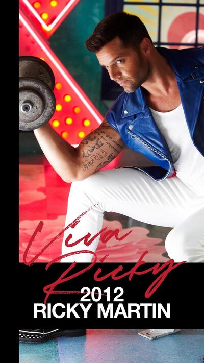Viva Glam: Ricky Martin promoted Mac’s campaign in 2012