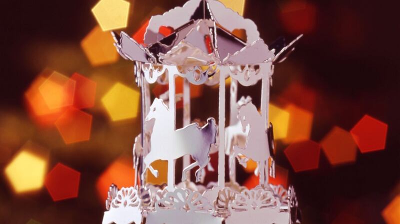 A Christmas decoration from Newbridge Silverware. The company received €300,000 in assistance.