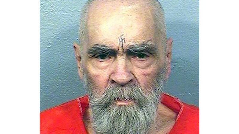Charles Manson on August 14th, 2017. Photograph: California Department of Corrections and Rehabilitation/AFP/Getty Images