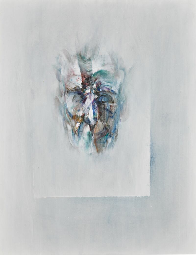 Louis le Brocquy's  oil on canvas painting of Samuel Beckett, estimate €40,000-€60,000)