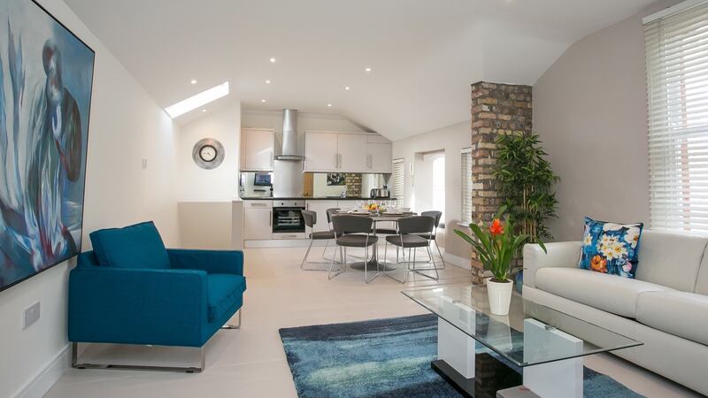 The interior of one of City Break Apartments’s Burlington Road units