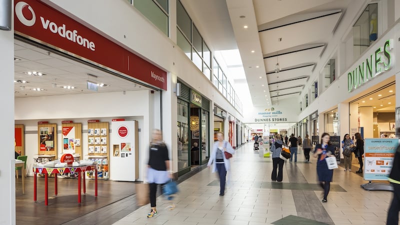 Manor Mills’ 26  shops, four kiosks and a restaurant extend to 10,851sq m (116,803sq ft)