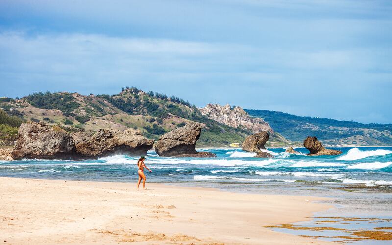 Bathsheba, Barbados. Photograph: Getty