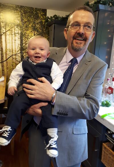 Caleb’s Christening.