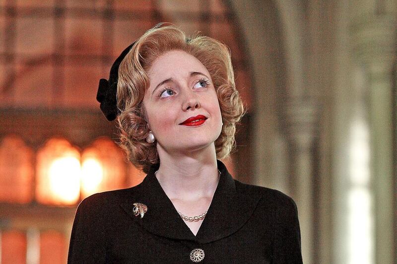 Andrea Riseborough as Thatcher in The Long Walk to Finchley