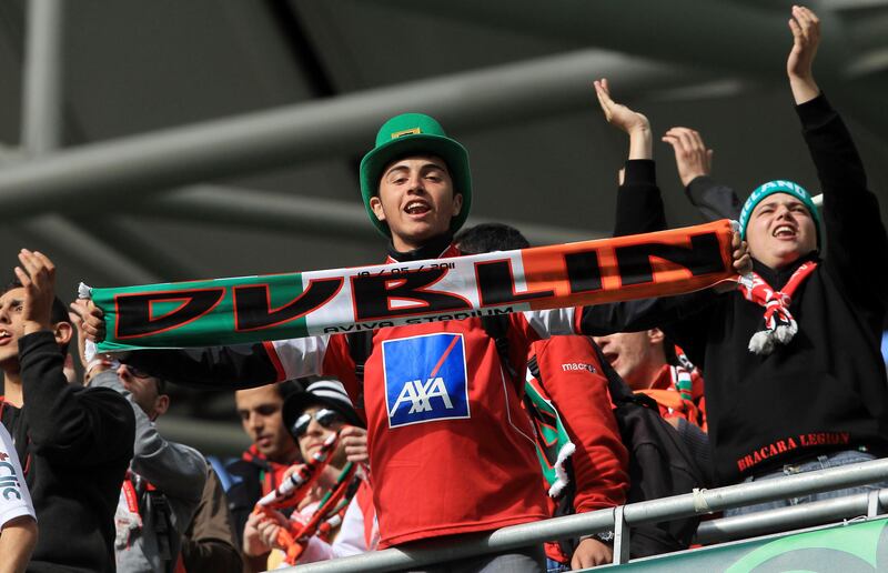 The Aviva Stadium previously hosted the 2011 Europa League final. Photograph: Donall Farmer/Inpho