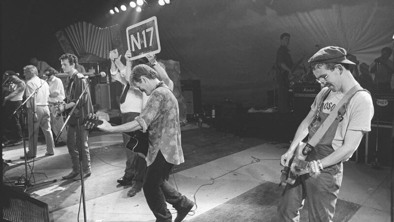 ‘It was a time before big screens’: the Sawdoctors at Feile