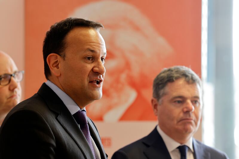 Paschal Donohoe rejected Leo Varadkar's idea of a third rate of income tax ahead of the budget. Photograph: Alan Betson
