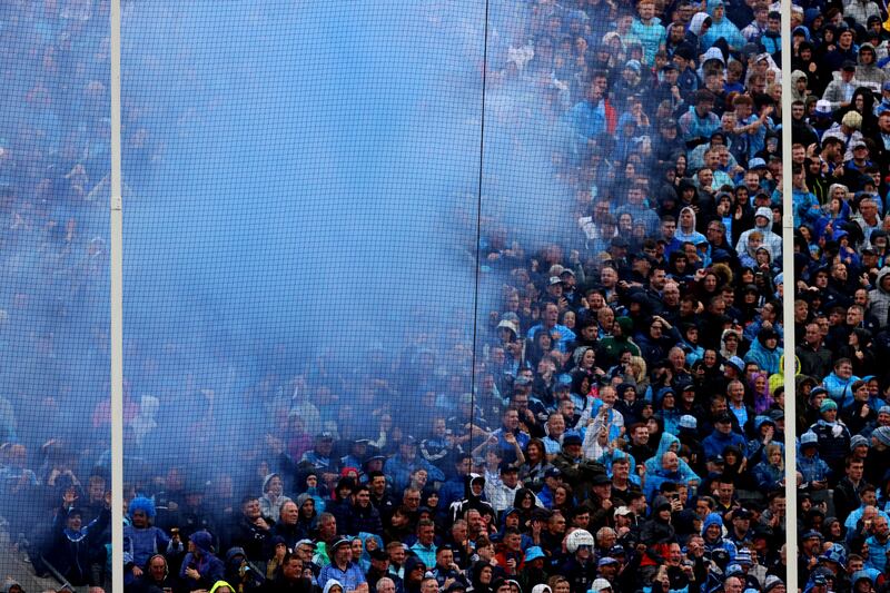 When talk turns to Hill 16, what you rarely hear about is the view. It’s magnificent. It’s as if the curtain opens just in front of the Hill and when it does the stadium is complete, the stage is set. It’s like nowhere else. Photograph: Bryan Keane/Inpho