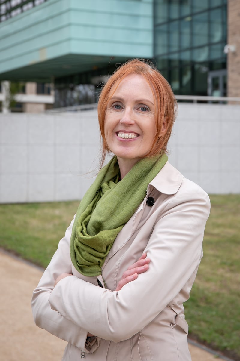 Pic: Researcher and lecturer in horticulture Lorraine Foley at the Technological University Dublin