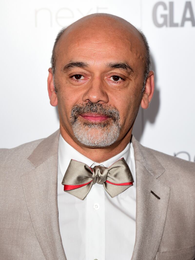 But is he happy? Christian Louboutin. Photograph: Ian West/PA