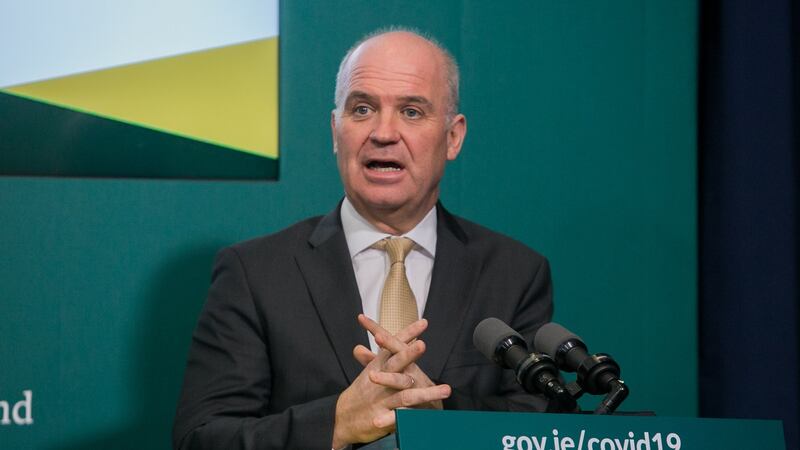 Amid the global anxiety it is good and right that we are seeking refuge in expertise such as Dr Tony Holohan, the chief medical officer .  Photograph: Gareth Chaney/Collins