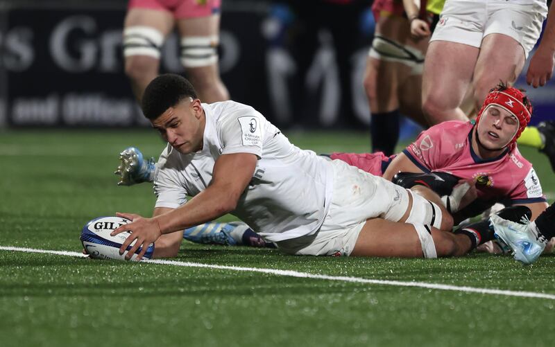 Ulster's Cormac Izuchukwu. Photograph: Liam McBurney/PA Wire