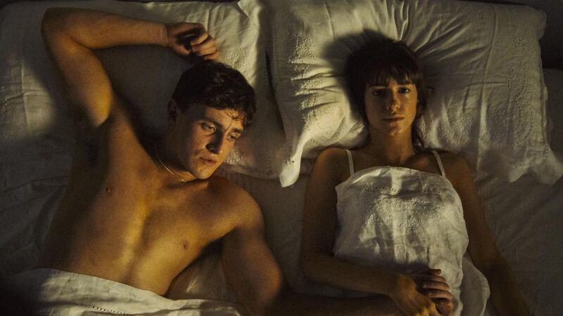 Normal People: Paul Mescal and Daisy Edgar-Jones as Connell and Marianne. Photograph:  Enda Bowe/Element/RTÉ