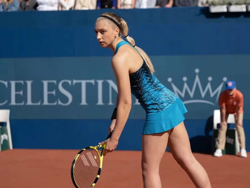 Ella Lily Hyland in Fifteen-Love: ‘The tennis court is like a kind of stage. It’s a performative sport.’