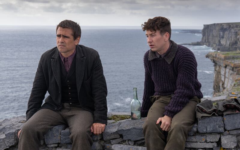 Oscar bound: Colin Farrell and Barry Keoghan in The Banshees Of Inisherin. Photograph: 20th Century Studios/Jonathan Hession