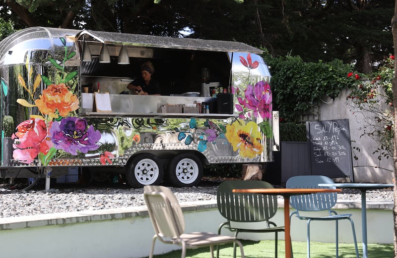 Sal Y Pepa food truck, rear of The Old Magic Carpet, Bray Road, Cornelscourt, Dublin. Photograph: Nick Bradshaw