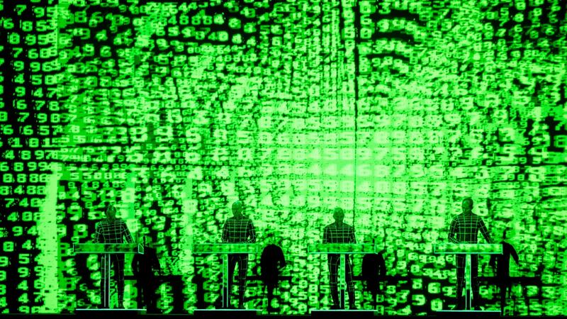 Kraftwerk: like sitting through a musical based on the BBC’s Tomorrow’s World. Photograph: Darragh Kane