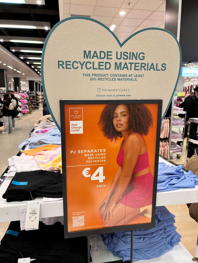 In moving to a circular system, it’s “about thinking about what are our clothes made from...how do we make a garment circular. So how do we think about design of garments from the very beginning, right through to what it's made out of, and then how do we ultimately recycle it." Director of Primark Cares Lynne Walker