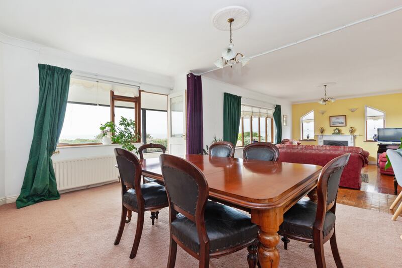 Dining and living area