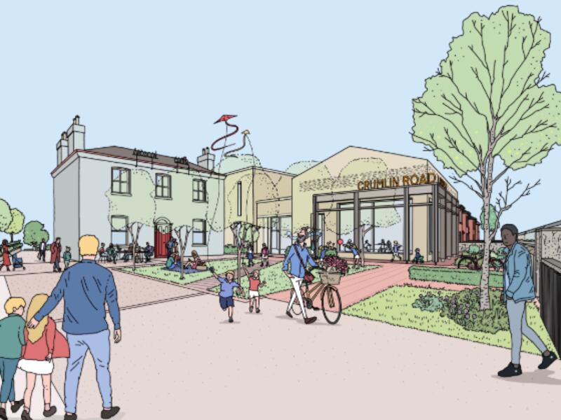 A drawing of the planned redevelopment. Source: www.dublincityarchitects.ie