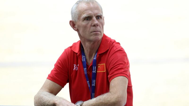Former British Cycling head coach Shane Sutton. Photograph:  Martin Rickett/PA Wire