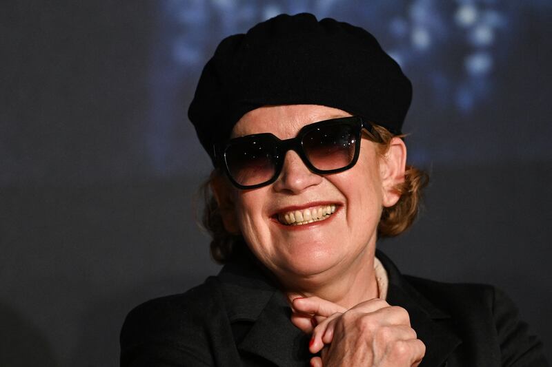 Director Andrea Arnold received the Carrosse d’Or this year at Cannes. Photograph: Zoulerah Norddine/AFP