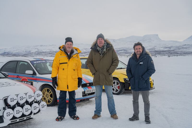 James May, Jeremy Clarkson and Richard Hammond 