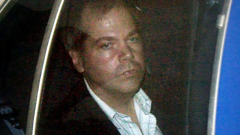 John Hinckley jnr in  2003. Photograph:  Brendan Smialowski/Reuters