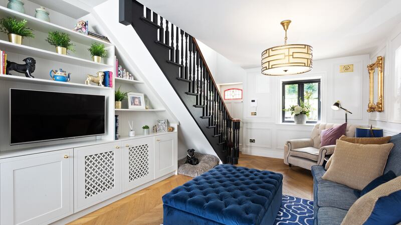 Well-appointed living room.