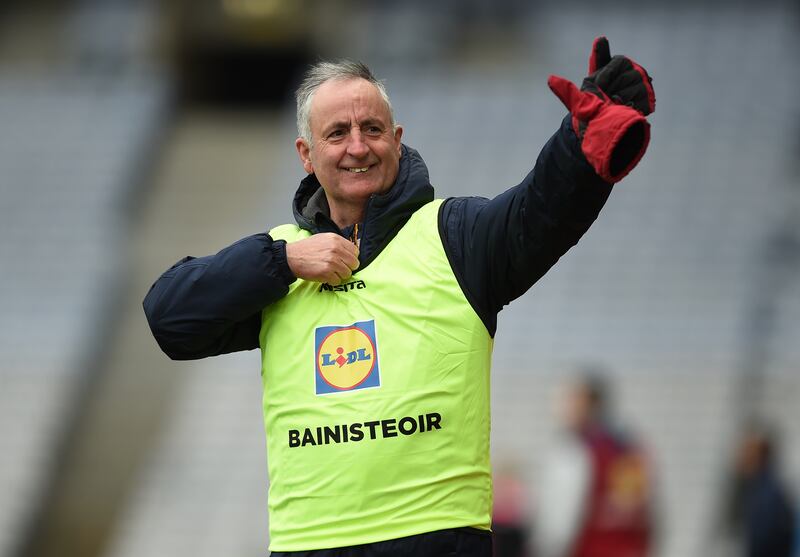 Meath manager Eamonn Murray will not indicate his intentions until after the final. File photograph: Inpho
