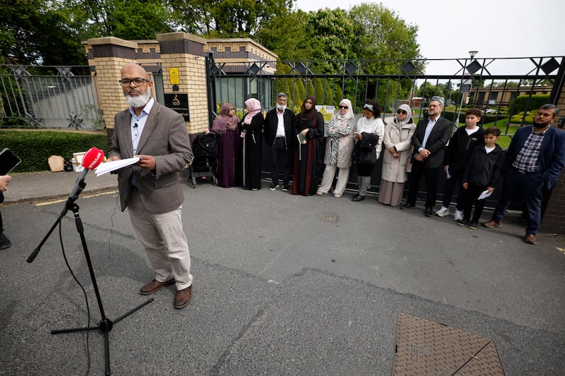 Abdul Haseeb issued an appeal for the centre to reopen. Photograph Nick Bradshaw 