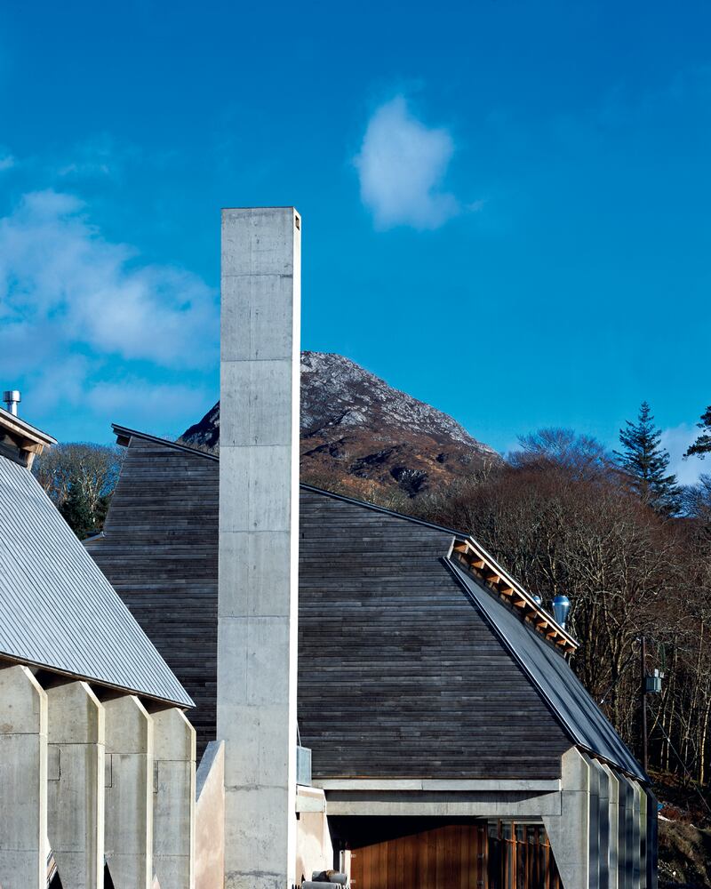 O'Donnell + Tuomey: Letterfrack Furniture College, Co Galway. Photograph: Dennis Gilbert