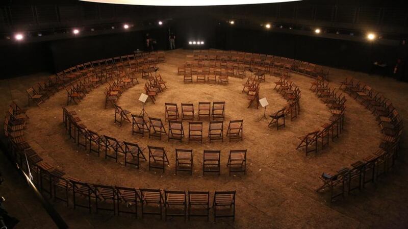 ‘The Aspirations of Daise Morrow’, adapted from a short story by Australian writer Patrick White, is   a triumph of stagecraft, turning the Black Box into a vast plain.