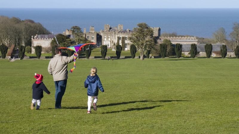 Ardgillan Demesne: Ideal for walks with small kids with a magical prospect over the great turreted castle to the Irish Sea and the Cooley and Mourne Mountains.