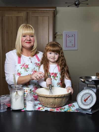 Jolene Cox with her daughter Lily Mae.