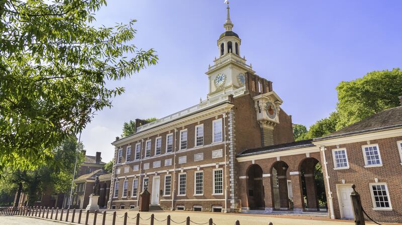 Independence Hall in Philadelphia, Pennsylvania.