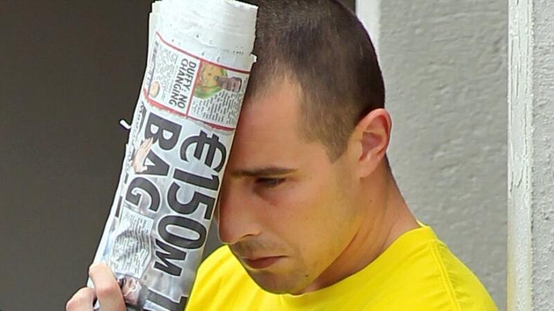 Ruadhan Treacy, of Lagore Green, Dunshaughlin, Co. Meath, received a 20-month term which will run alongside a 10-year sentence, meaning he will serve no extra time in prison. Photograph: Collins Courts