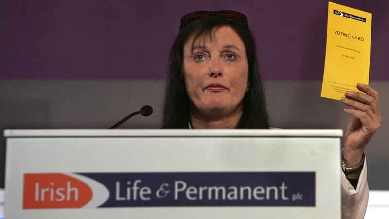 Gillian Bowler, then chairman at the Irish Life & Permanent.