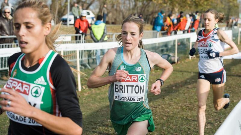 Ireland’s Fionnuala Britton is hoping to pick up another European Cross Country gold at Borovets, Bulgaria. Photograph: Inpho.