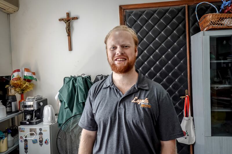 Michael Petro, a project director for the Jesuit Refugee Service migrant project, said they are willing to turn church property into a long-term displacement shelter. Photograph: Sally Hayden