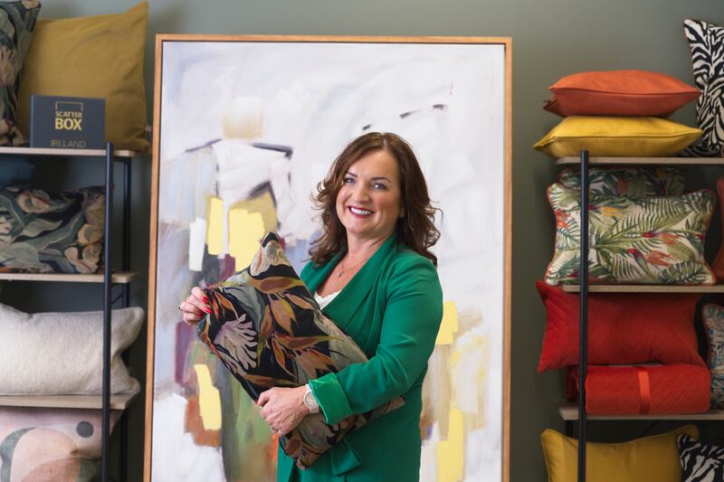 Caroline Horgan, chief executive of Scatterbox and Abbeylands Furniture, says survival this year will depend on being 'as lean as possible'. Photograph: Barry Cronin